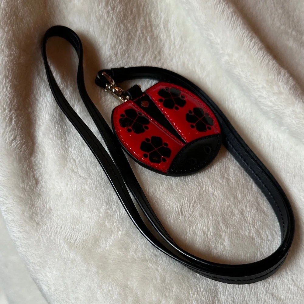 kate spade Red and Black Ladybug Phone Charm Case